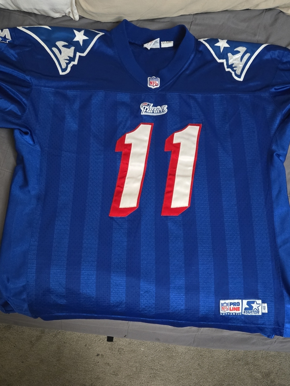 Vintage 1998 Drew Bledsoe jersey.